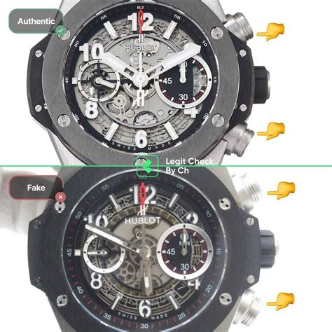 fake hublot vs real|duplicate hublot watches.